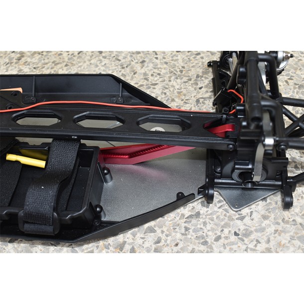 ALUMINUM REAR CHASSIS BRACE FOR LOSI 1/10 LASERNUT TENACITY ULTRA 4