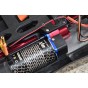 ALUMINUM MOTOR MOUNT PLATE WITH HEAT SINK FINS FOR LOSI 1/10 LASERNUT TENACITY ULTRA 4 / TENACITY DB PRO