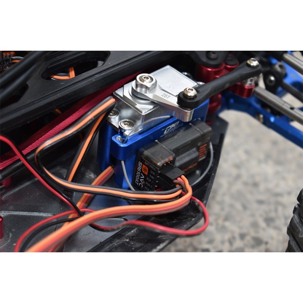 ALUMINUM SERVO MOUNT FOR LOSI 1/10 LASERNUT TENACITY ULTRA 4