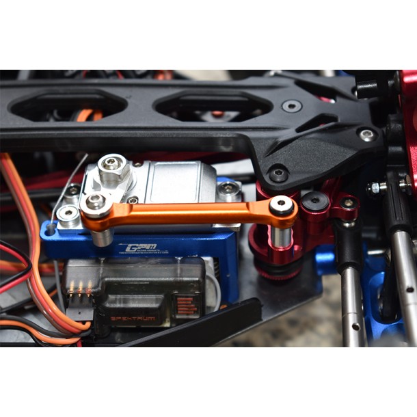 ALUMINUM TIE ROD+25T SERVO HORN FOR LOSI 1/10 LASERNUT TENACITY ULTRA 4 / TENACITY DB PRO