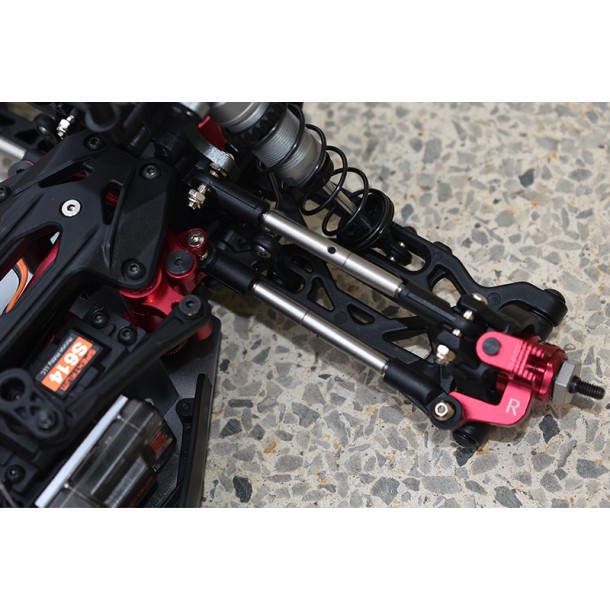 STAINLESS STEEL ADJUSTABLE TIE RODS FOR LOSI 1/10 LASERNUT TENACITY ULTRA 4 / TENACITY DB PRO