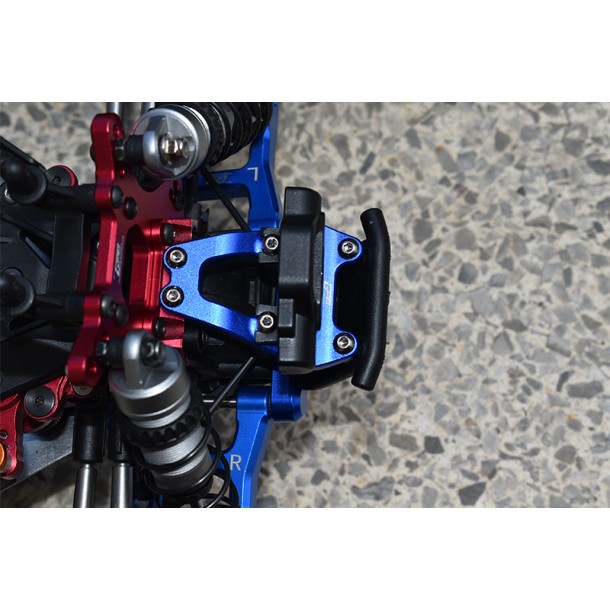 ALUMINIUM FRONT BUMPER SUPPORT FRAME FOR LOSI 1/10 LASERNUT TENACITY ULTRA 4