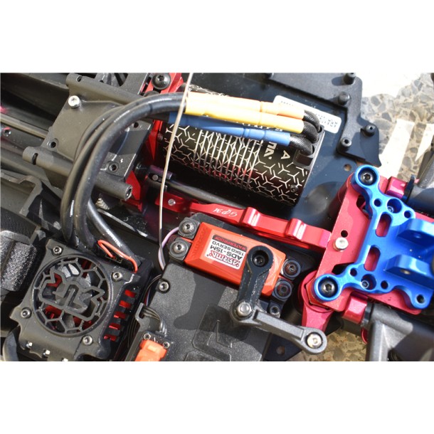 ALUMINUM FRONT+REAR CHASSIS BRACE FOR ARRMA 1/7 LIMITLESS / INFRACTION 6S