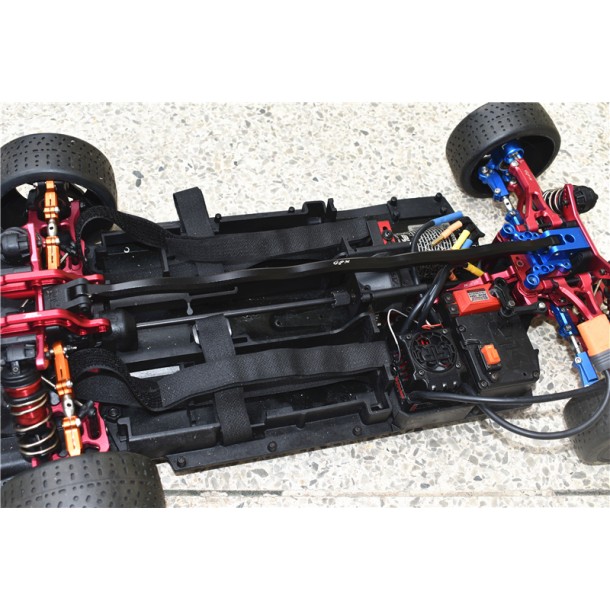 ALUMINUM CENTER BRACE BAR FOR ARRMA 1/7 INFRACTION / LIMITLESS V2