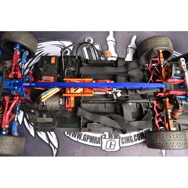 ALUMINUM 7075-T6 CHASSIS BRACE FOR ARRMA 1/7 LIMITLESS V2 / INFRACTION / FELONY 6S