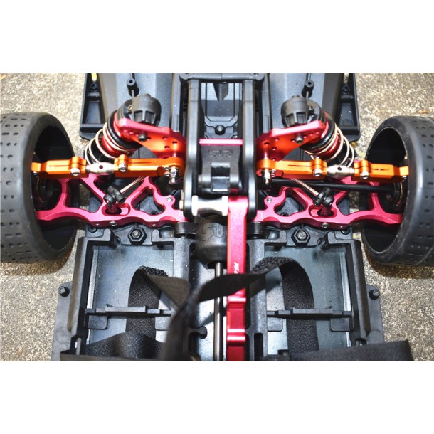 ALUMINUM REAR LOWER ARMS FOR ARRMA 1/7 INFRACTION / LIMITLESS V2 / 1/8 TYPHON 6S