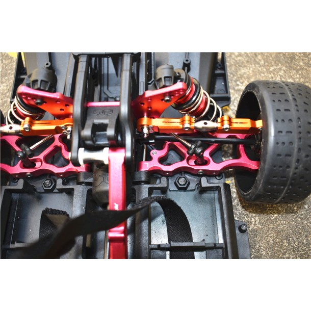 ALUMINUM REAR LOWER ARMS FOR ARRMA 1/7 INFRACTION / LIMITLESS V2 / 1/8 TYPHON 6S