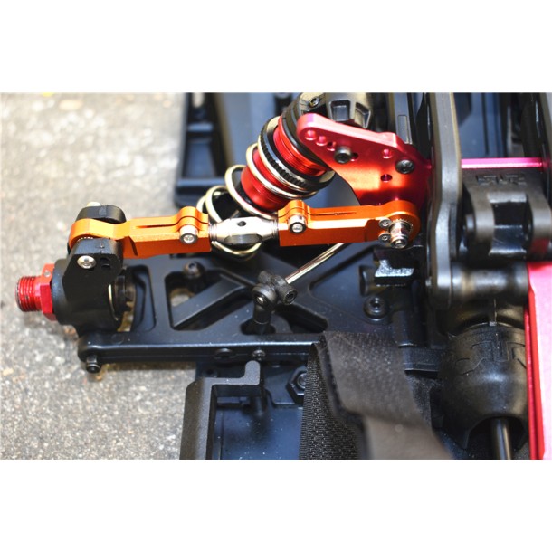 ALUMINUM+STAINLESS STEEL REAR UPPER ARM TIE ROD FOR ARRMA 1/7 INFRACTION 6S / LIMITLESS V2 