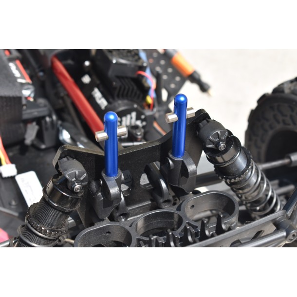 ALUMINUM+STAINLESS STEEL FRONT+REAR BODY POST FOR ARRMA 1/7 FIRETEAM 6S