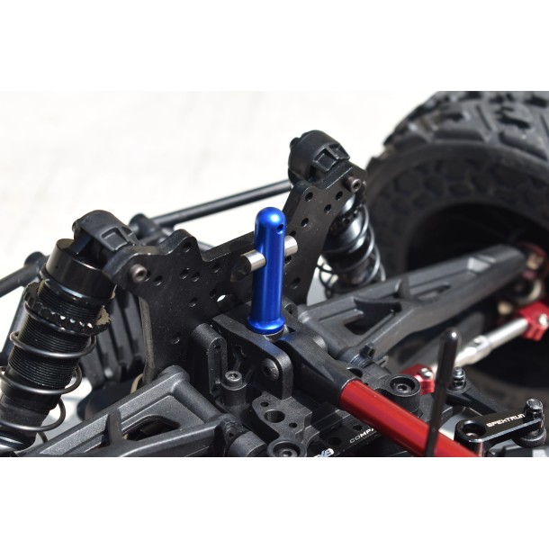 ALUMINUM+STAINLESS STEEL FRONT+REAR BODY POST FOR ARRMA 1/7 FIRETEAM 6S