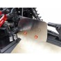 STAINLESS STEEL CHASSIS PROTECTION PLATE(FULL SET OF CUTTING + LASER FLARE) FOR ARRMA 1/7 FIRETEAM 6S