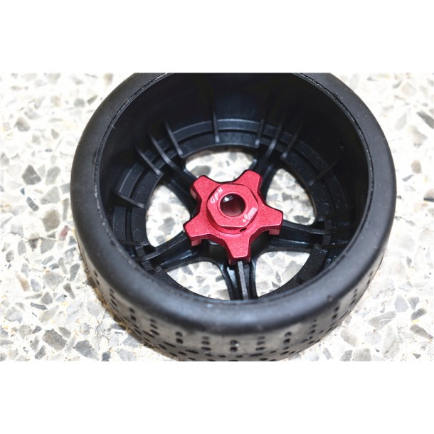 ALUMINUM WHEEL HEX (+6MM) FOR ARRMA 1/7 INFRACTION 6S