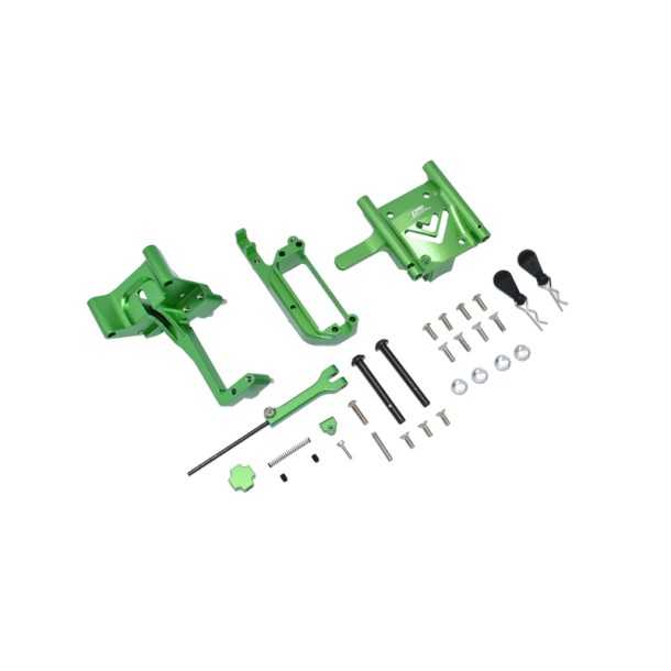 ALUMINUM HANDBRAKE KIT + CENTER DIFFERENTIAL COVER FOR ARRMA 1/7 INFRACTION 6S BLX