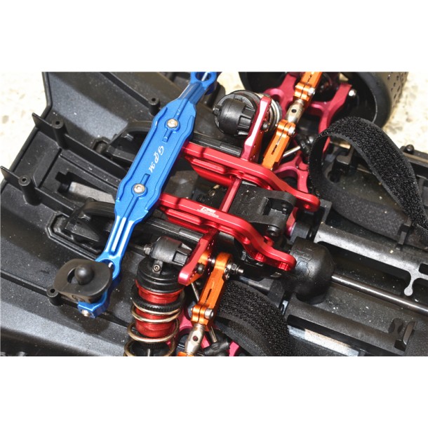 ALUMINUM REAR BODY POST FIXED MOUNT FOR ARRMA 1/7 INFRACTION 6S / LIMITLESS V2