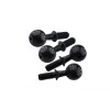4140 CARBON STEEL PIVOT BALLS FOR FRONT KNCUKLE ARMS FOR ARRMA KRATON / OUTCAST / TALION / INFRACTION / LIMITLESS / NOTORIOUS / SENTON 6S