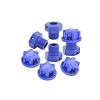 ALUMINUM 7075 WHEEL HEX AND WHEEL LOCK FOR ARRMA 1/8 KRATON / NOTORIOUS / OUTCAST / INFRACTION / FIRETEAM / TYPHON / LIMITLESS V2 / FELONY / MOJAVE / BIG ROCK 6S