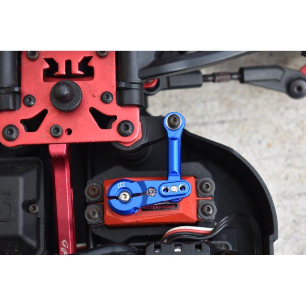 ALUMINUM TIE ROD+23T SERVO HORN FOR ARRMA 1/8 KRATON / TALION / TYPHON / OUTCAST / NOTORIOUS / INFRACTION / LIMITLESS / MOJAVE / BIG ROCK 6S