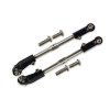 ALUMINUM+STAINLESS STEEL ADJUSTABLE FRONT STEERING TIE ROD FOR ARRMA 1/8 KRATON / OUTCAST / TALION / NOTORIOUS / FIRETEAM / BIG ROCK 6S