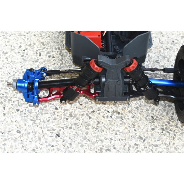 ALUMINUM FRONT KNUCKLE ARMS FOR ARRMA 1/10 KRATON 4X4 4S / OUTCAST V2
