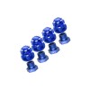 ALUMINUM 7075-T6 WHEEL LOCK+WHEEL HEX FOR ARRMA 1/5 KRATON OUTCAST 8S
