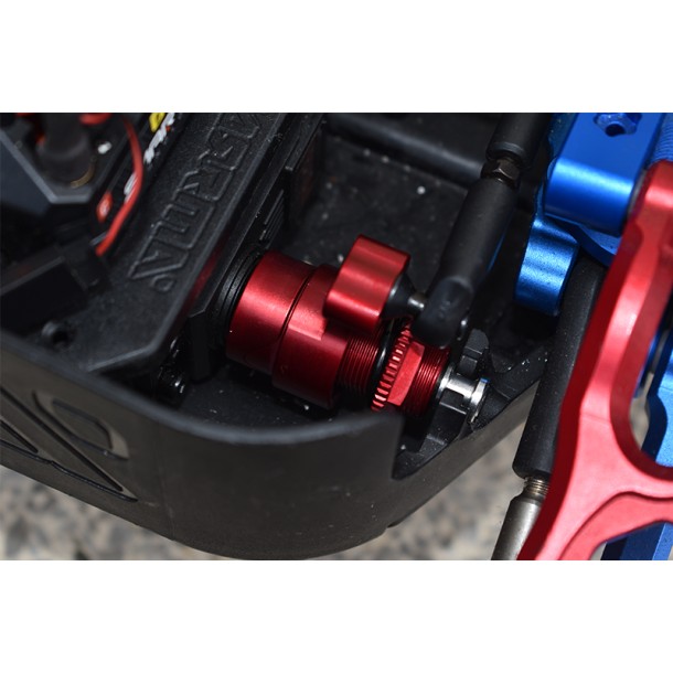 ALUMINUM 7075 15T SERVO HORN W. BUILT-IN SPRING (3 POSITIONING HOLES) FOR ARRMA 1/5 KRATON OUTCAST 8S 