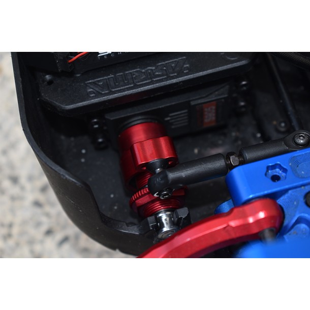 ALUMINUM 7075 15T SERVO HORN W. BUILT-IN SPRING (3 POSITIONING HOLES) FOR ARRMA 1/5 KRATON OUTCAST 8S 