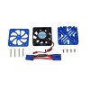 ALUMINUM MOTOR HEATSINK WITH COOLING FAN FOR ARRMA 1/5 KRATON OUTCAST 8S