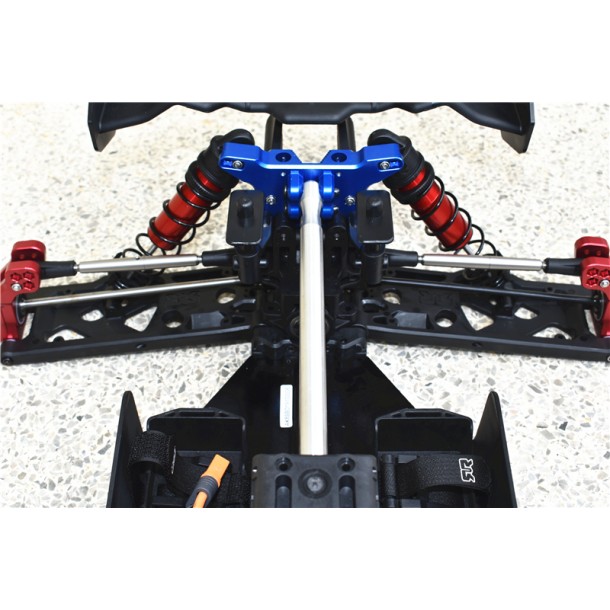 STAINLESS STEEL ADJUSTABLE FRONT STEERING & REAR UPPER ARM TIE ROD (NO BALL ENDS) FOR ARRMA 1/5 KRATON OUTCAST 8S