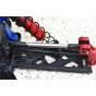 STAINLESS STEEL ADJUSTABLE FRONT STEERING & REAR UPPER ARM TIE ROD (NO BALL ENDS) FOR ARRMA 1/5 KRATON OUTCAST 8S