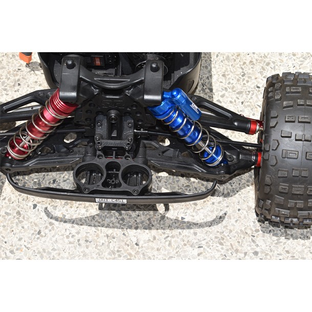 ALUMINUM FRONT L-SHAPE PIGGY BACK SPRING DAMPERS 177MM FOR ARRMA 1/5 KRATON 8S