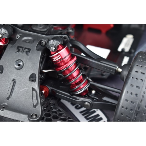 ALUMINUM 6061-T6 FRONT ADJUSTABLE SPRING DAMPERS 78MM WITH 6MM SHAFT FOR ARRMA 1/7 LIMITLESS V2 / INFRACTION / FELONY 6S