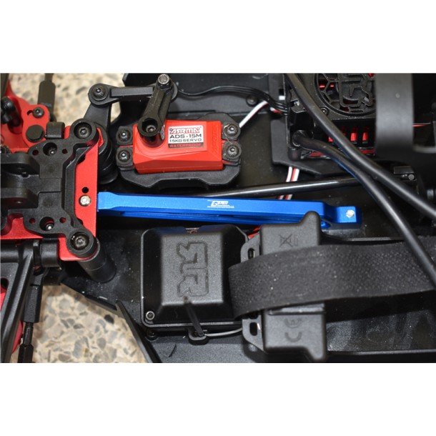 ALUMINUM FRONT CHASSIS BRACE FOR ARRMA 1/7 MOJAVE / BIG ROCK 6S BLX