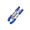 ALUMINUM 7075-T6+STAINLESS STEEL ADJUSTABLE FRONT STEERING TIE ROD FOR ARRMA 1/7 MOJAVE 6S V2