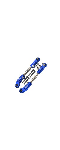 ALUMINUM 7075-T6+STAINLESS STEEL ADJUSTABLE FRONT STEERING TIE ROD FOR ARRMA 1/7 MOJAVE 6S V2