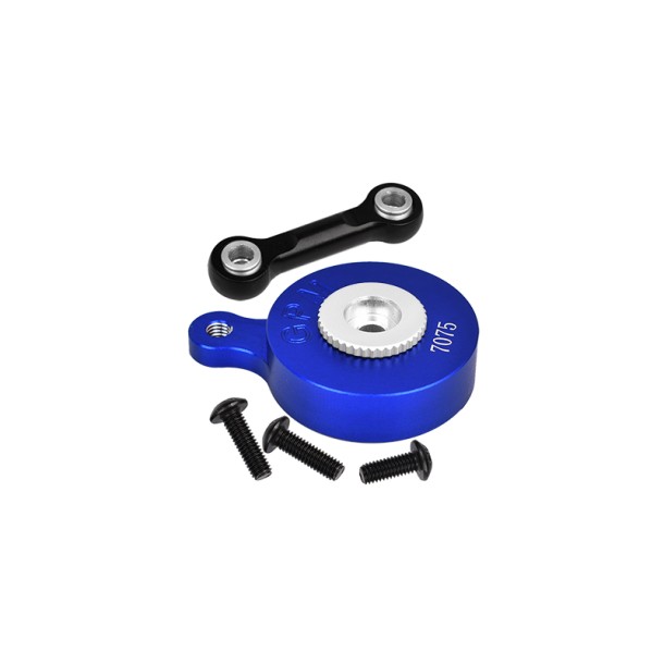 ALUMINUM 7075 DIRECT MOUNT SERVO SAVER (25T SPLINE) WITH FIX LINK FOR ARRMA 1/8 MOJAVE 4S / 1/10 VORTEKS SENTON BIG ROCK OUTCAST GRANITE VORTEKS 3S V3 KRATON V2 / 1/8 VENDETTA / INFRACTION / TYPHON