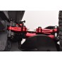ALUMINUM 7075+STAINLESS STEEL REAR UPPER ADJUSTABLE LINKS FOR ARRMA 1/8 MOJAVE 4S
