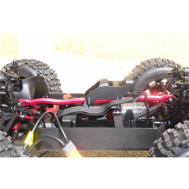 ALUMINUM CENTER BRACE BAR FOR ARRMA 1/8 OUTCAST / NOTORIOUS 6S