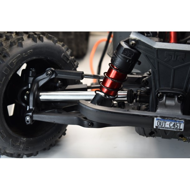 MEDIUM CARBON STEEL+ALUMINIUM FRONT/REAR CVD DRIVE SHAFT FOR ARRMA 1/10 OUTCAST / KRATON 4S V2