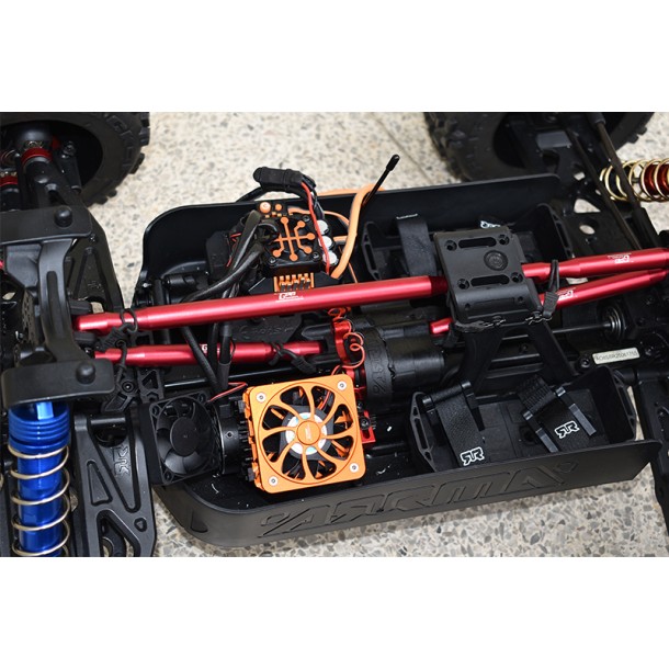 ALUMINUM FRONT & REAR SUPPORT BRACE BAR FOR ARRMA 1/5 OUTCAST 8S
