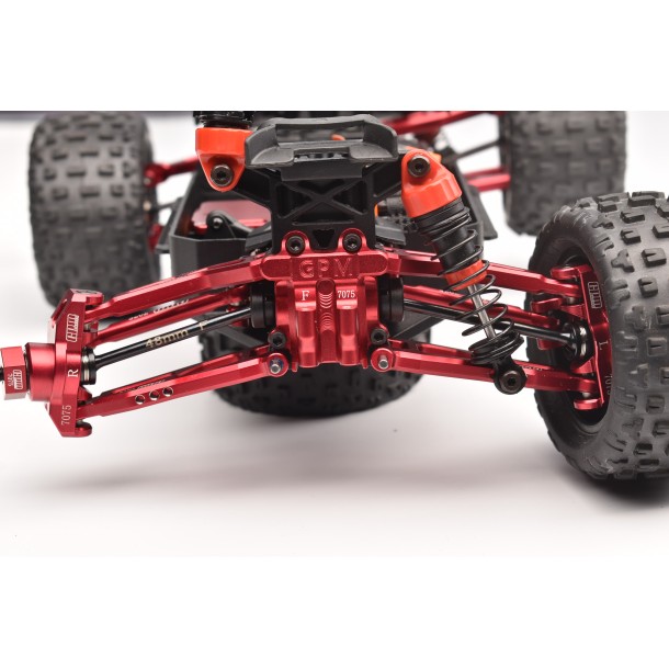 ALUMINUM 7075 FRONT DIFF COVER FOR ARRMA 1/18 GRANITE GROM / 1/14 TYPHON GROM / 1/16 MOJAVE GROM / LOSI 1/12 NASCAR