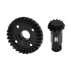 MEDIUM CARBON STEEL 30/12T REAR DIFFERENTIAL GEAR SET FOR ARRMA 1/18 GRANITE GROM / 1/14 TYPHON GROM / 1/16 MOJAVE GROM