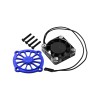 7075 ALLOY MOTOR HEATSINK WITH METAL FRAME COOLING FAN AND PROTECTIVE COVER FOR ARRMA 1/10 GORGON 4X2 MEGA 550 / Kraton Outcast 8S / LOSI 1/6 8IGHT-X Super Lasernut / 1/8 8IGHT-XTE / TRAXXAS 1/7 UDR