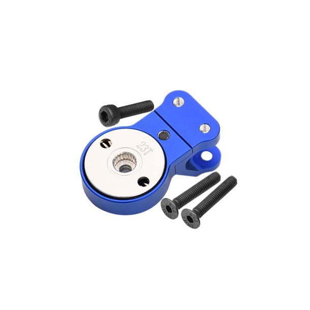 ALUMINUM 7075 SERVO SAVER STEERING 23T W. BUILT-IN SPRING FOR ARRMA 1/10 GORGON 4X2 MEGA 550 / VORTEKS / FURY