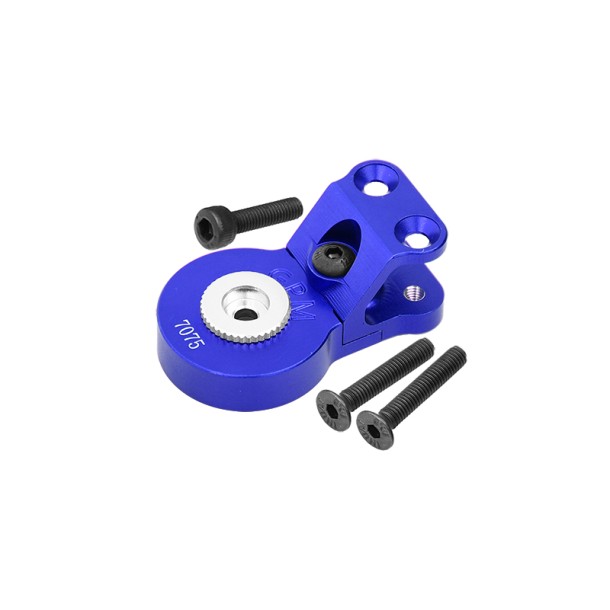 ALUMINUM 7075 SERVO SAVER STEERING 25T W. BUILT-IN SPRING FOR ARRMA 1/10 GORGON 4X2 MEGA 550 / VORTEKS / FURY