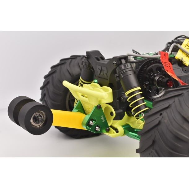 SPECIAL MATERIAL REAR WING MOUNT WITH WHEELIE SET FOR ARRMA 1/10 GORGON 4X2 MEGA 550