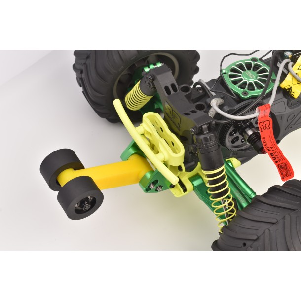 SPECIAL MATERIAL REAR WING MOUNT WITH WHEELIE SET FOR ARRMA 1/10 GORGON 4X2 MEGA 550