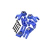ALUMINUM 7075 FRONT C HUBS & FRONT STEERING BLOCK & REAR HUB（LARGER INNER BEARINGS）FOR ARRMA 1/10 GORGON 4X2 MEGA 550