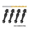 4140 CARBON STEEL SHOCK TOWER STAND OFF KIT FOR ARRMA 1/8 KRATON 6S EXB / KRATON 6S V6 / NOTORIOUS 6S V6