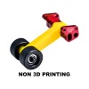 SPECIAL MATERIAL REAR WING MOUNT WITH WHEELIE SET FOR ARRMA 1/8 KRATON 6S EXB V6 / NOTORIOUS V6