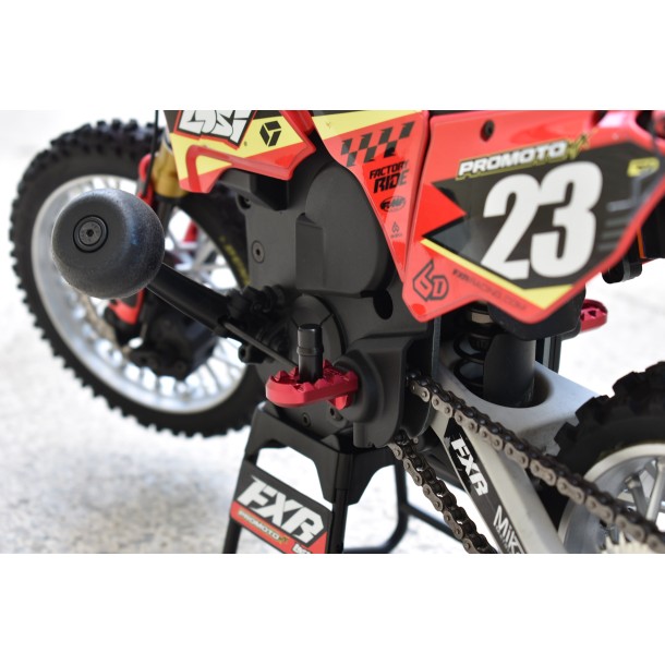ALUMINUM 7075-T6 MOTORCYCLE FOOT PEGS SET FOR LOSI 1/4 PROMOTO MX MOTORCYCLE
